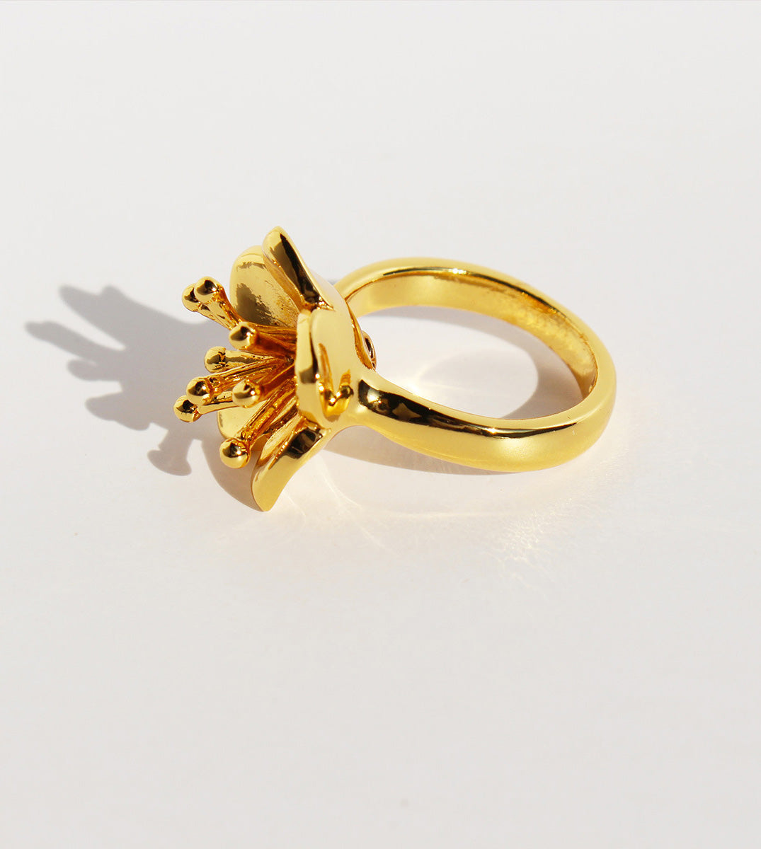 Cubic Flower Ring