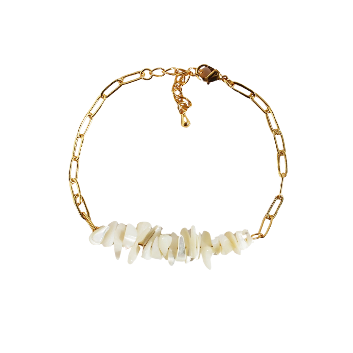 Seashell Chain Bracelet